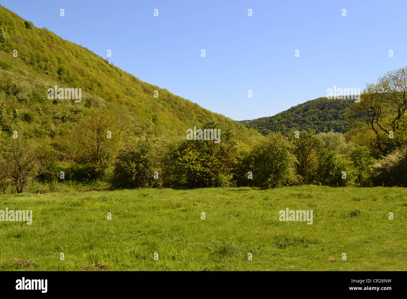High and Low Hill. Stock Photo