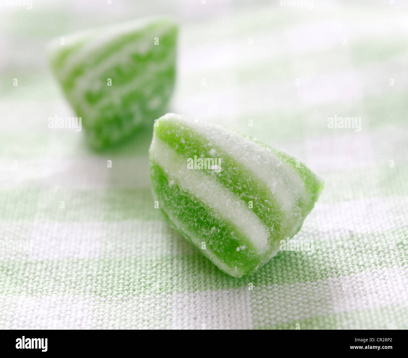 Hard boiled sweets and green hi-res stock photography and images - Alamy