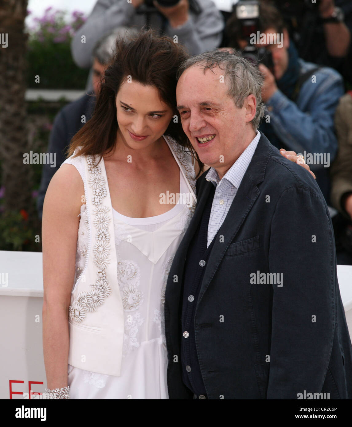 Asia Argento, Dario Argento, at the Dario Argento Dracula film ...