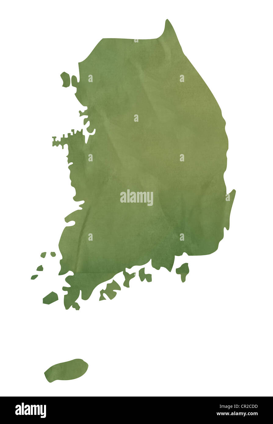 Map of south korea hi-res stock photography and images - Alamy