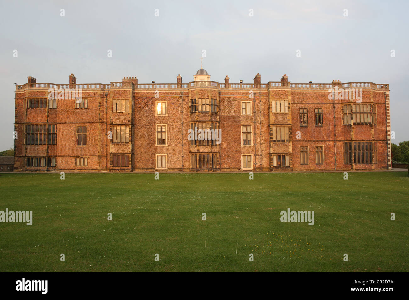 Temple Newsam is a Tudor-Jacobean house with grounds landscaped by Capability Brown, in Leeds, West Yorkshire, England. Stock Photo