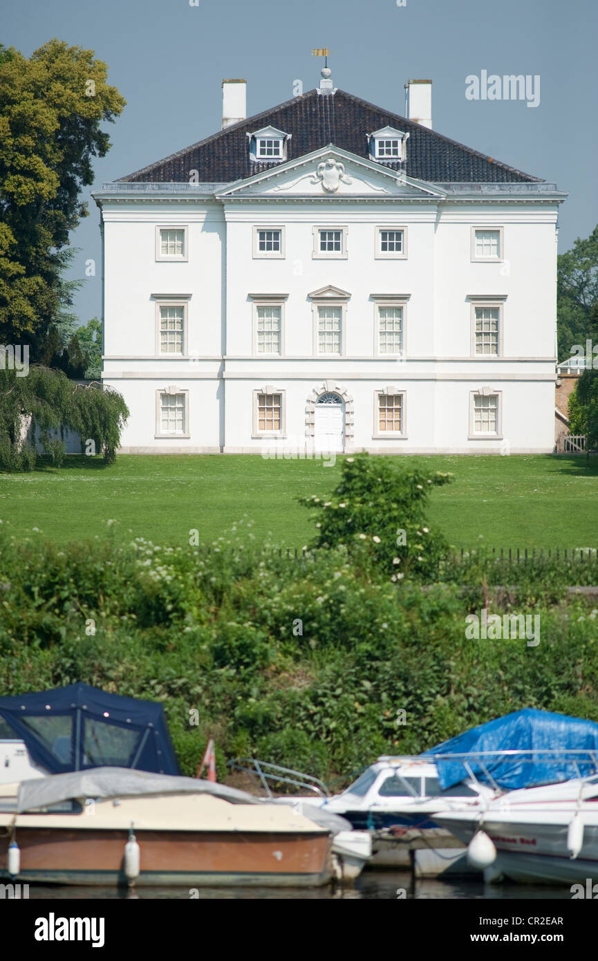 Marble Hill House, an 18th century villa set on the banks of the river
