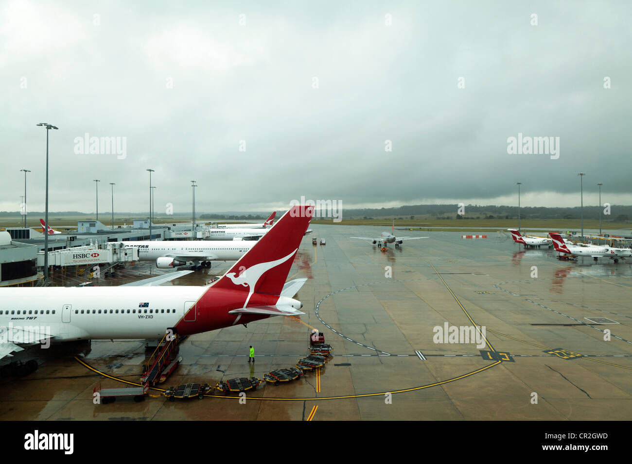 Melbourne tullamarine airport hires stock photography and images Alamy