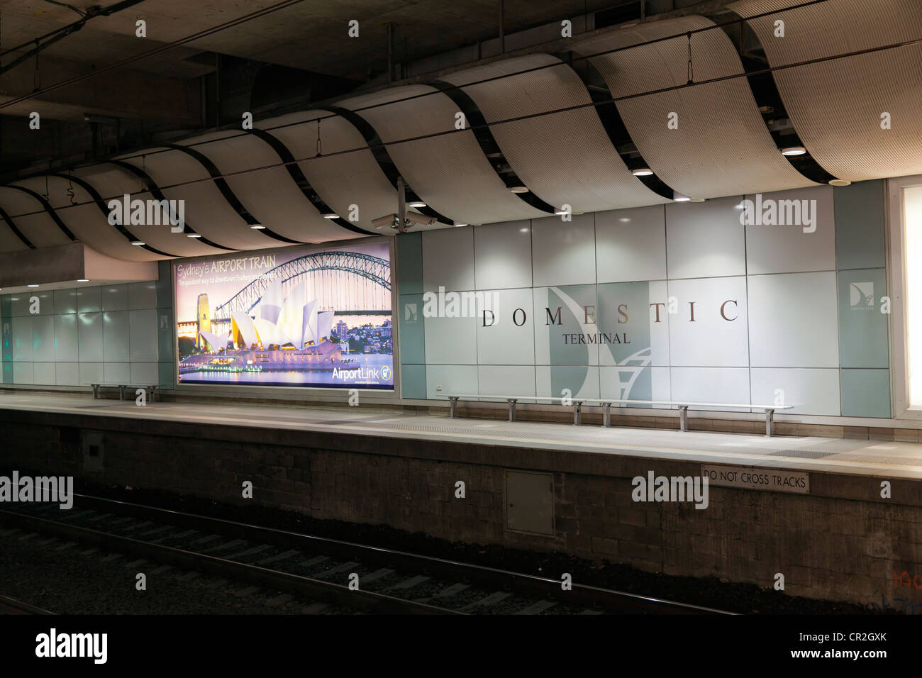 sydney-domestic-airport-train-station-stock-photo-alamy