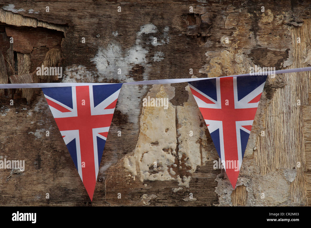 Every town and village in Britain was festooned with bunting and union