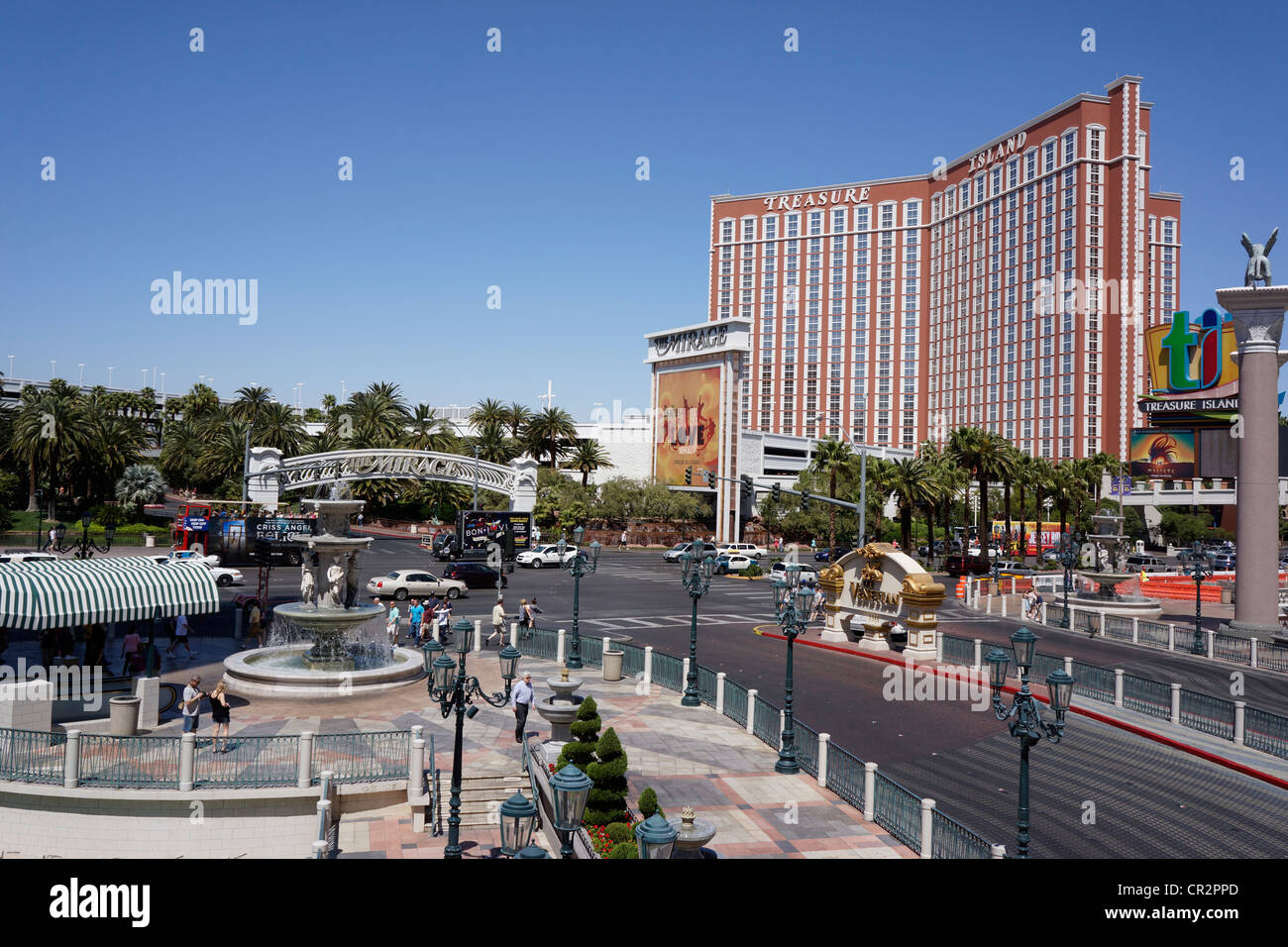 Las Vegas, Treasure Island Hotel Stock Photo