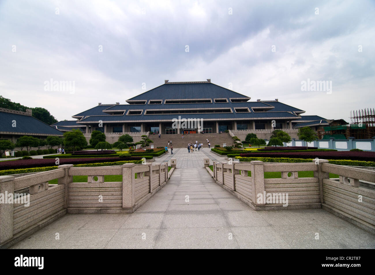 The Hubei museum in Wuhan. Stock Photo