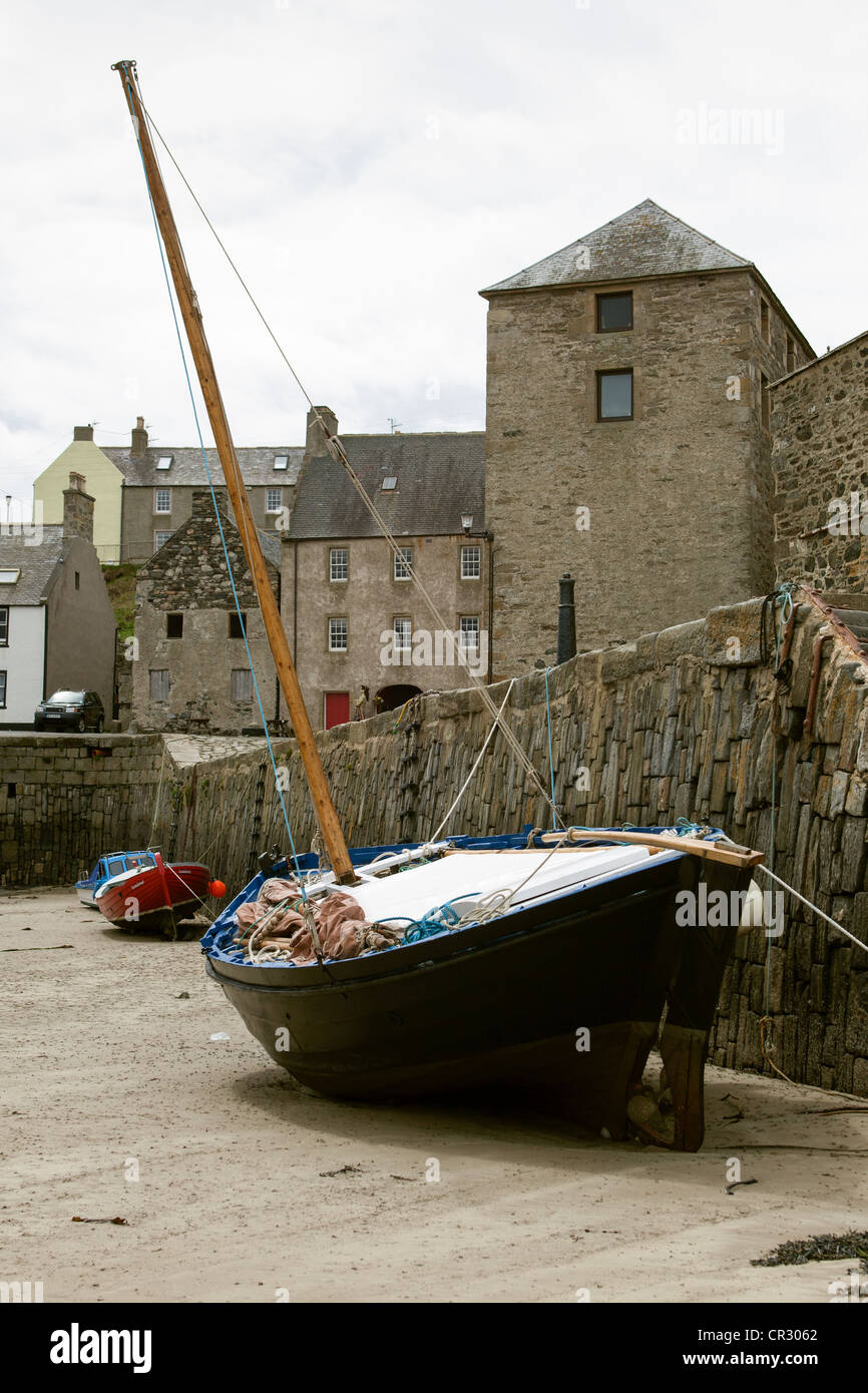 Portsoy harbor.Banffshire Scotland UK Stock Photo Alamy