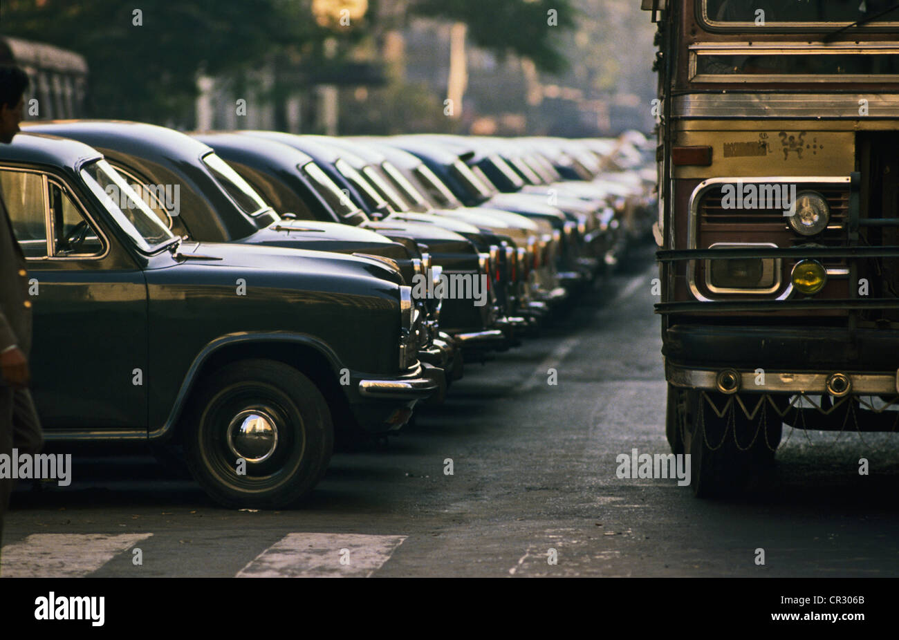 India, Maharashtra State, Mumbai (Bombay), Ambassador made in India car