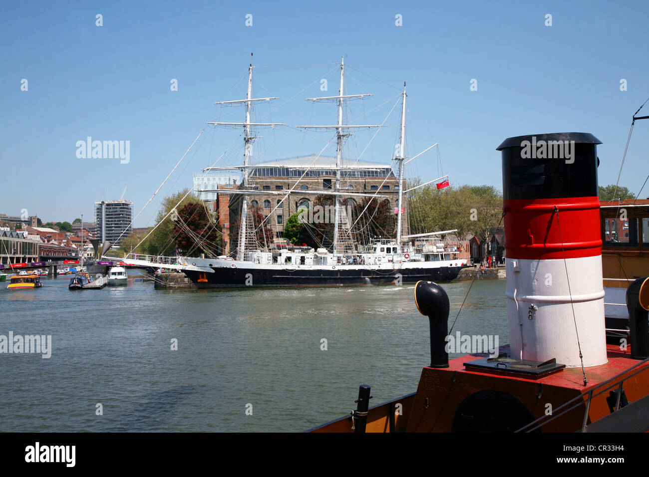 England City of Bristol Bristol Three master SS Lord Nelson in Bristol