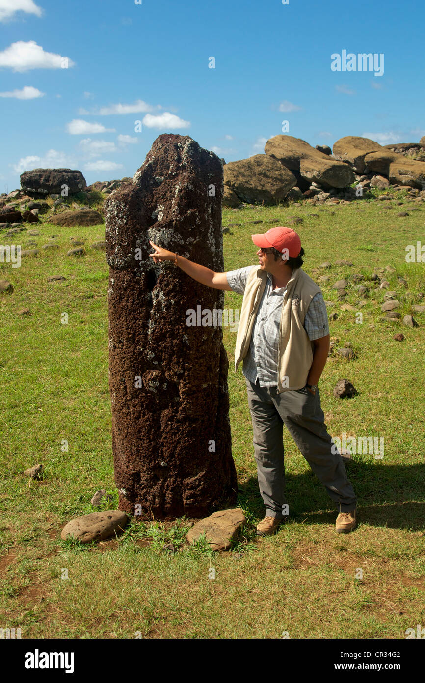 Moaï Cut Out Stock Images & Pictures - Alamy