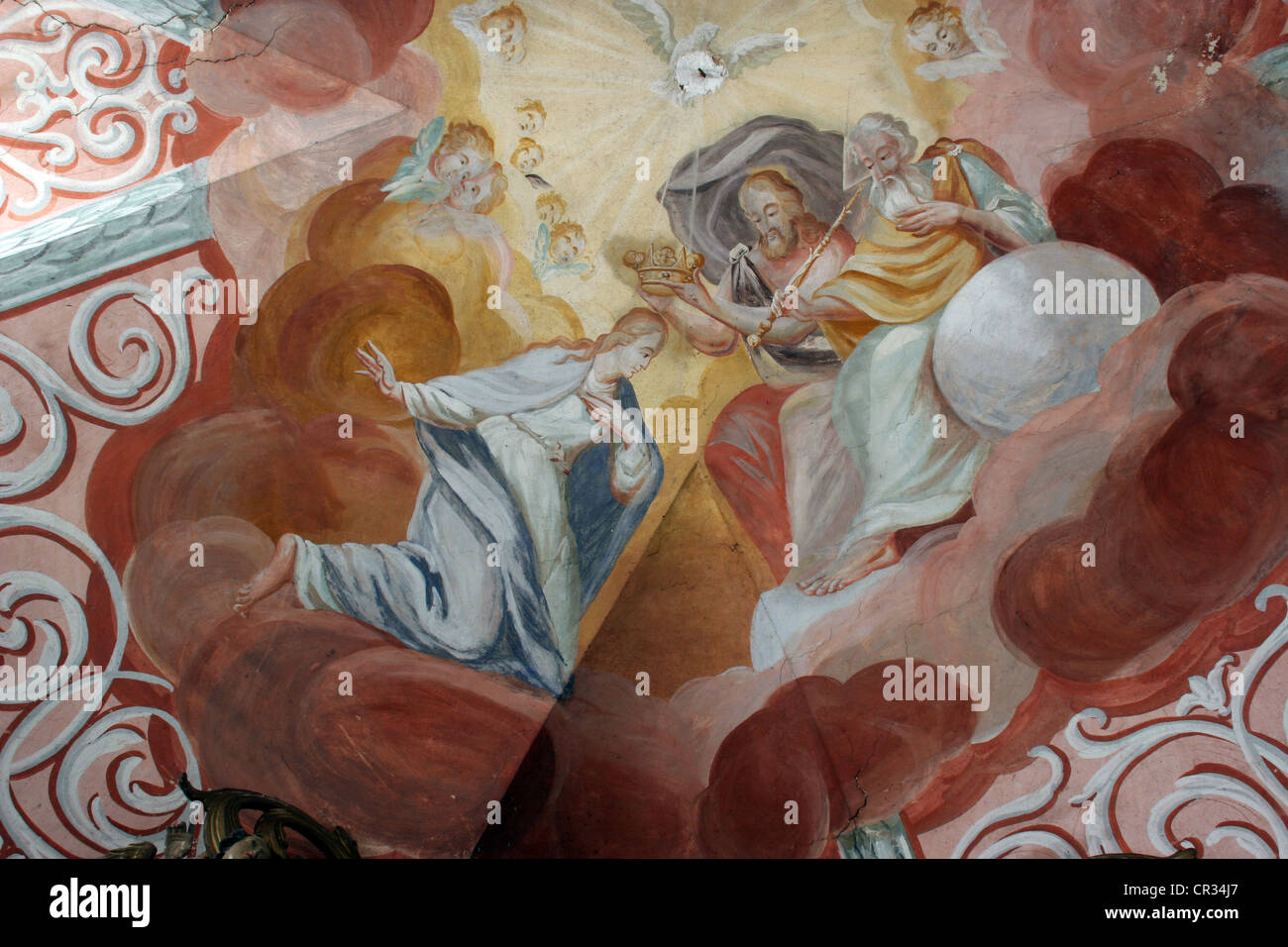Famous altar coronation virgin mary hi-res stock photography and images ...