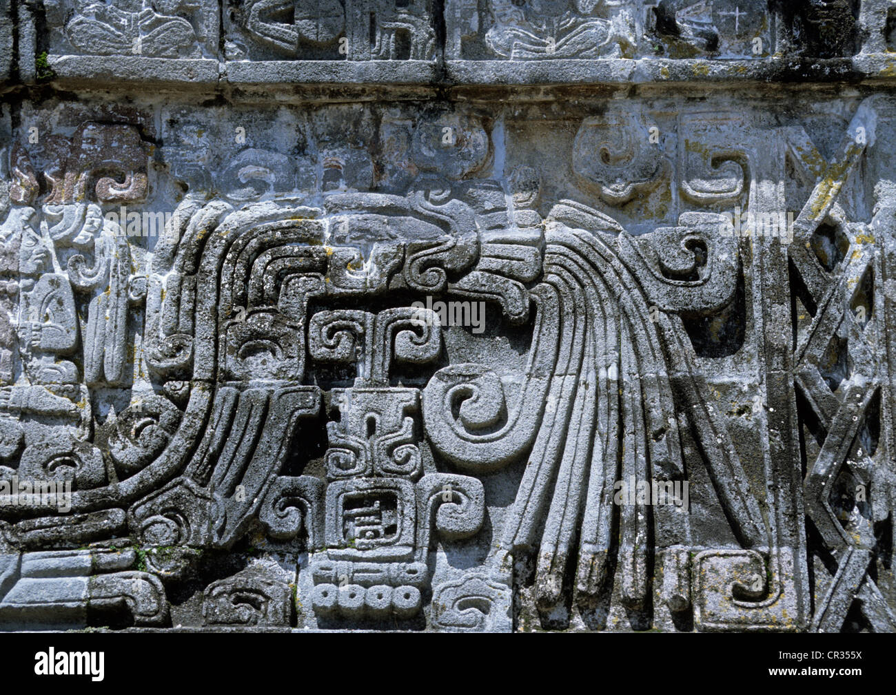 Mexico, Morelos State, Xochicalco site UNESCO World Heritage Stock Photo