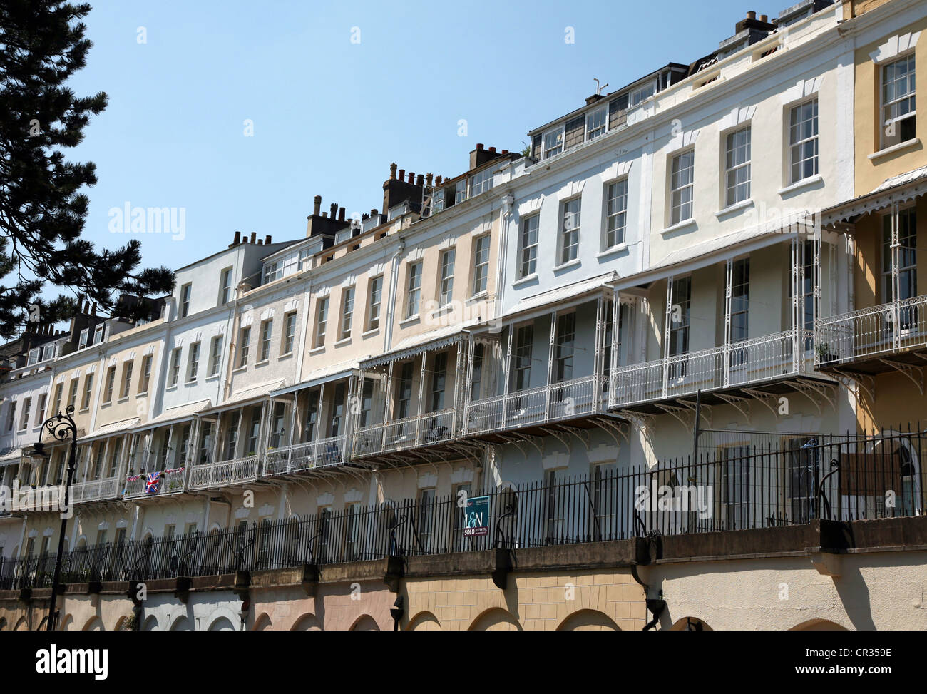 England City of Bristol Bristol Elegant houses in Royal York Crescent