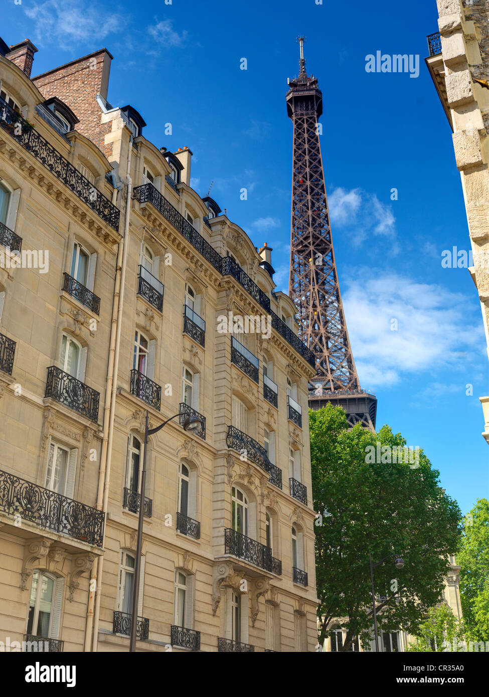 France Paris Eiffel Tower Stock Photo - Alamy