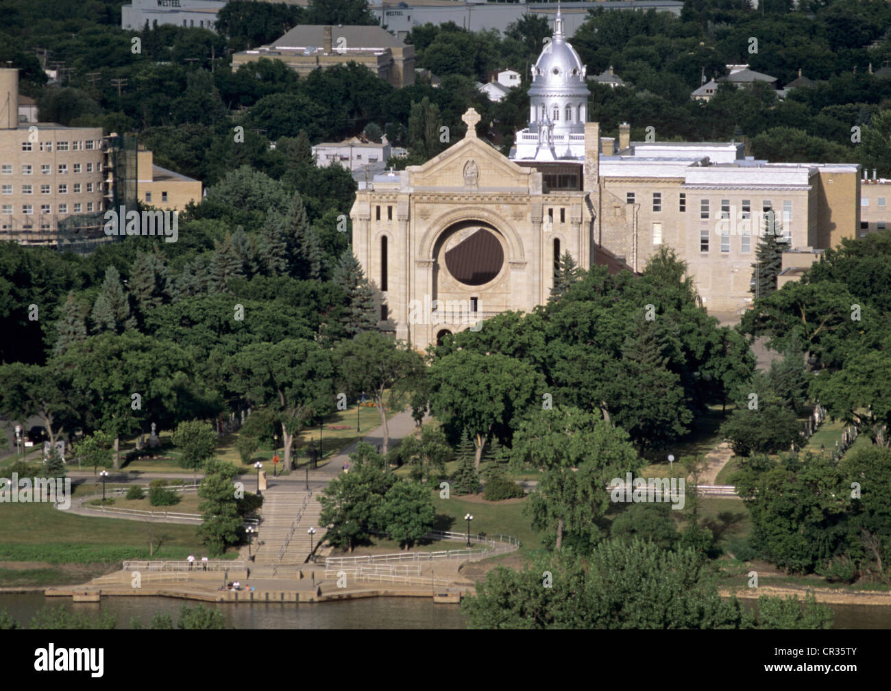 Canada, Manitoba Province, Winnipeg, Francophone District of St