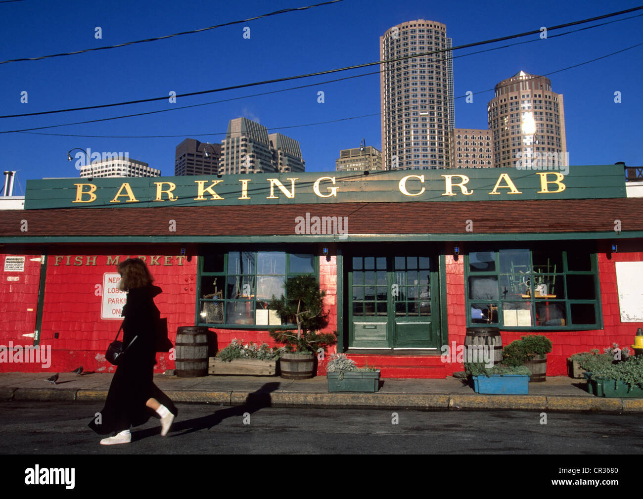 United States, Massachusetts, Boston, the harbour, Barking Crab seafood