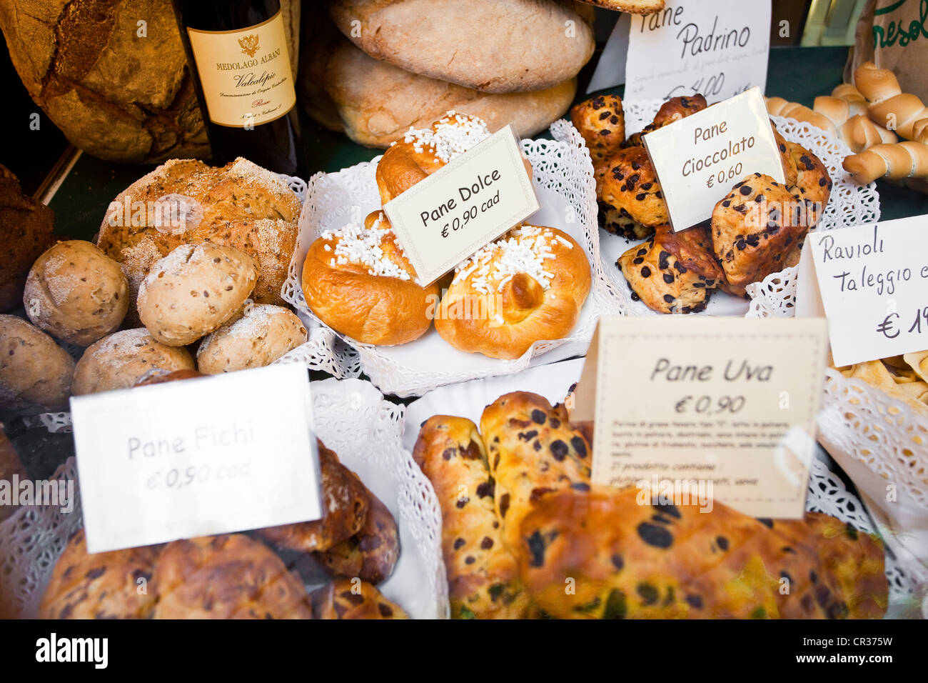 Italy, Lombardy, Bergamo, pastries Stock Photo