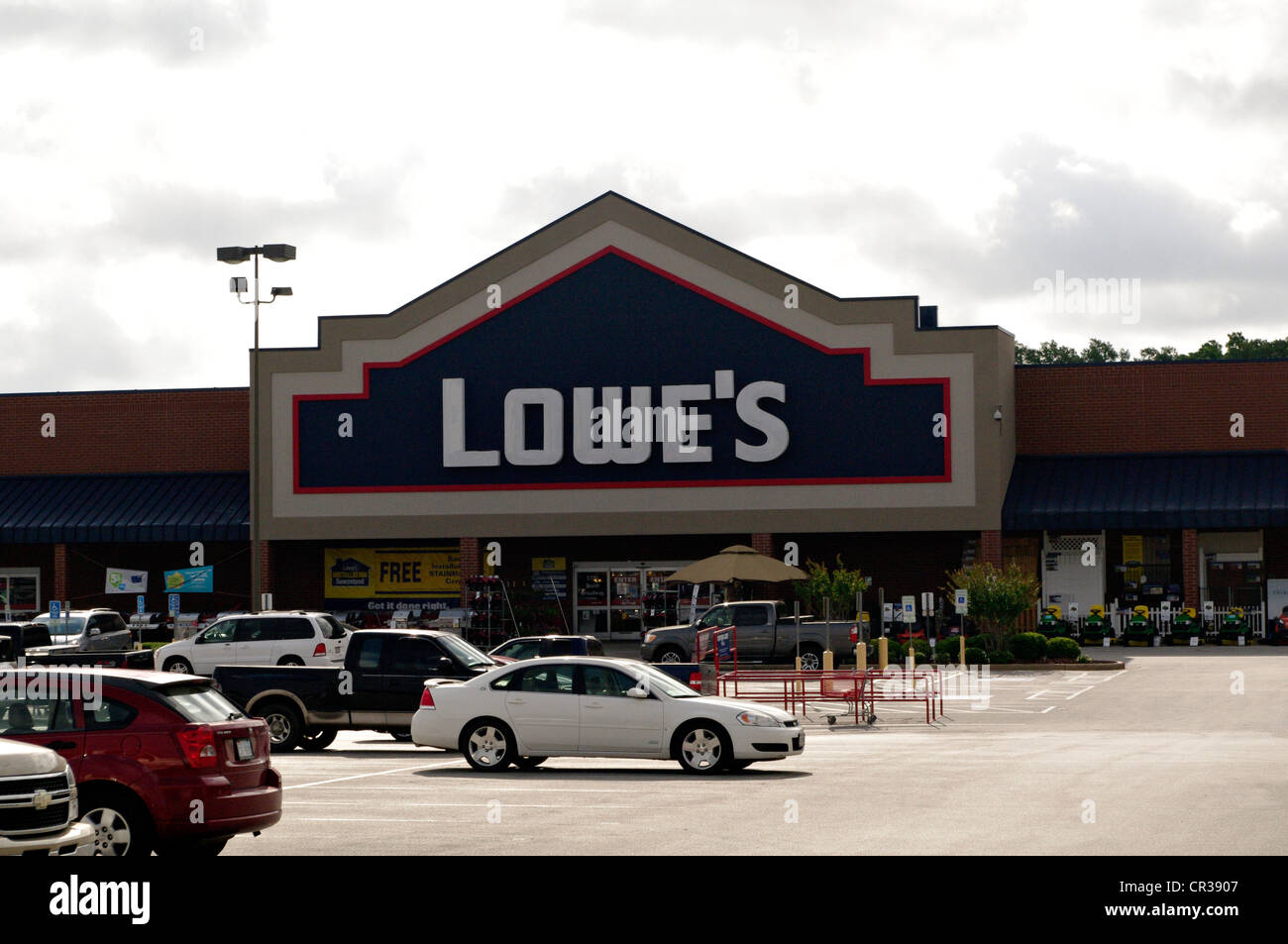 Lowe's Home Improvement Store on June 10 2012 in Tyler Texas. Large