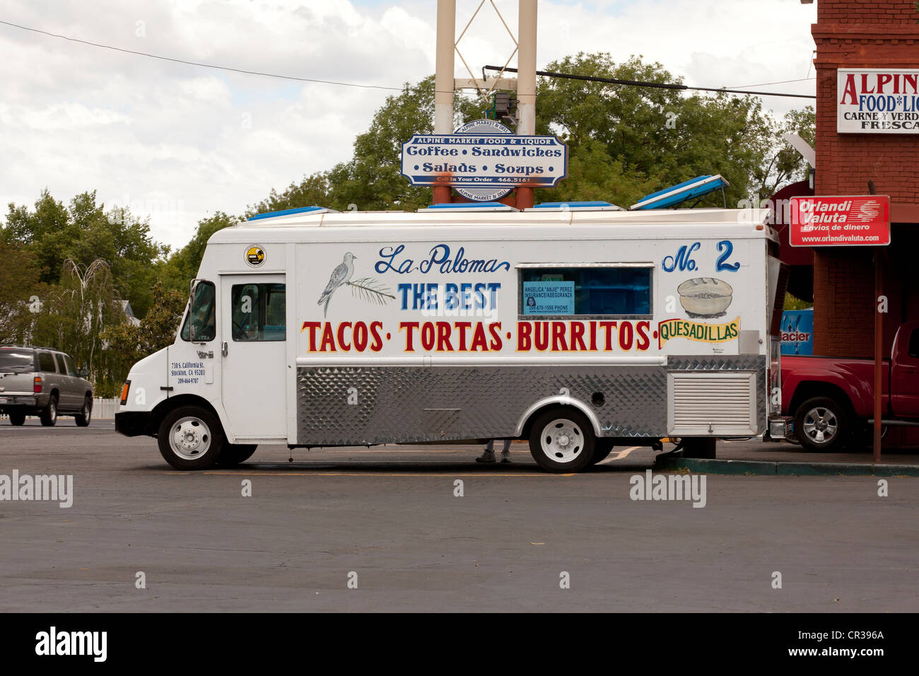Taco truck - USA Stock Photo