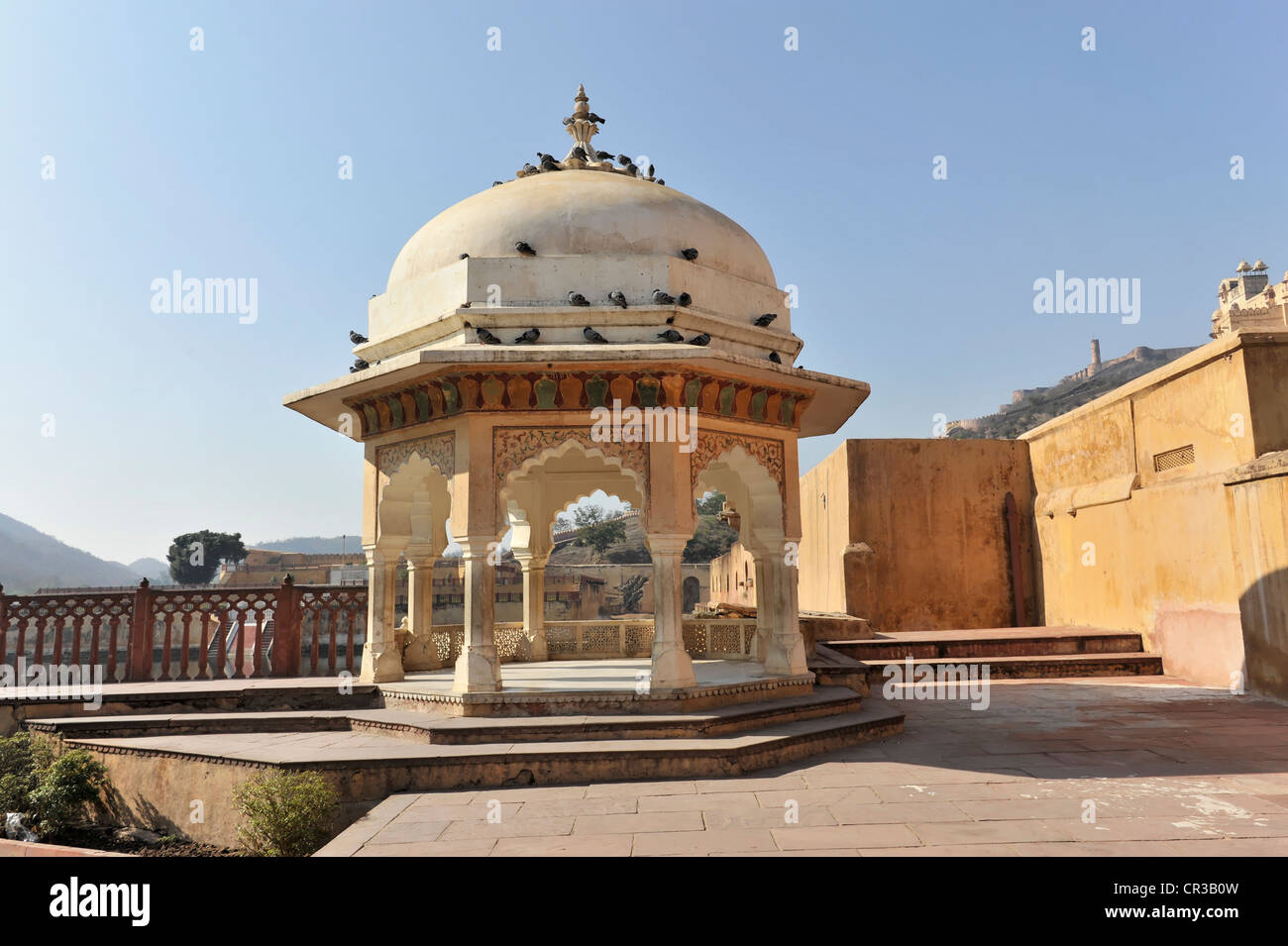 Amber fort jaipur domes hi-res stock photography and images - Alamy