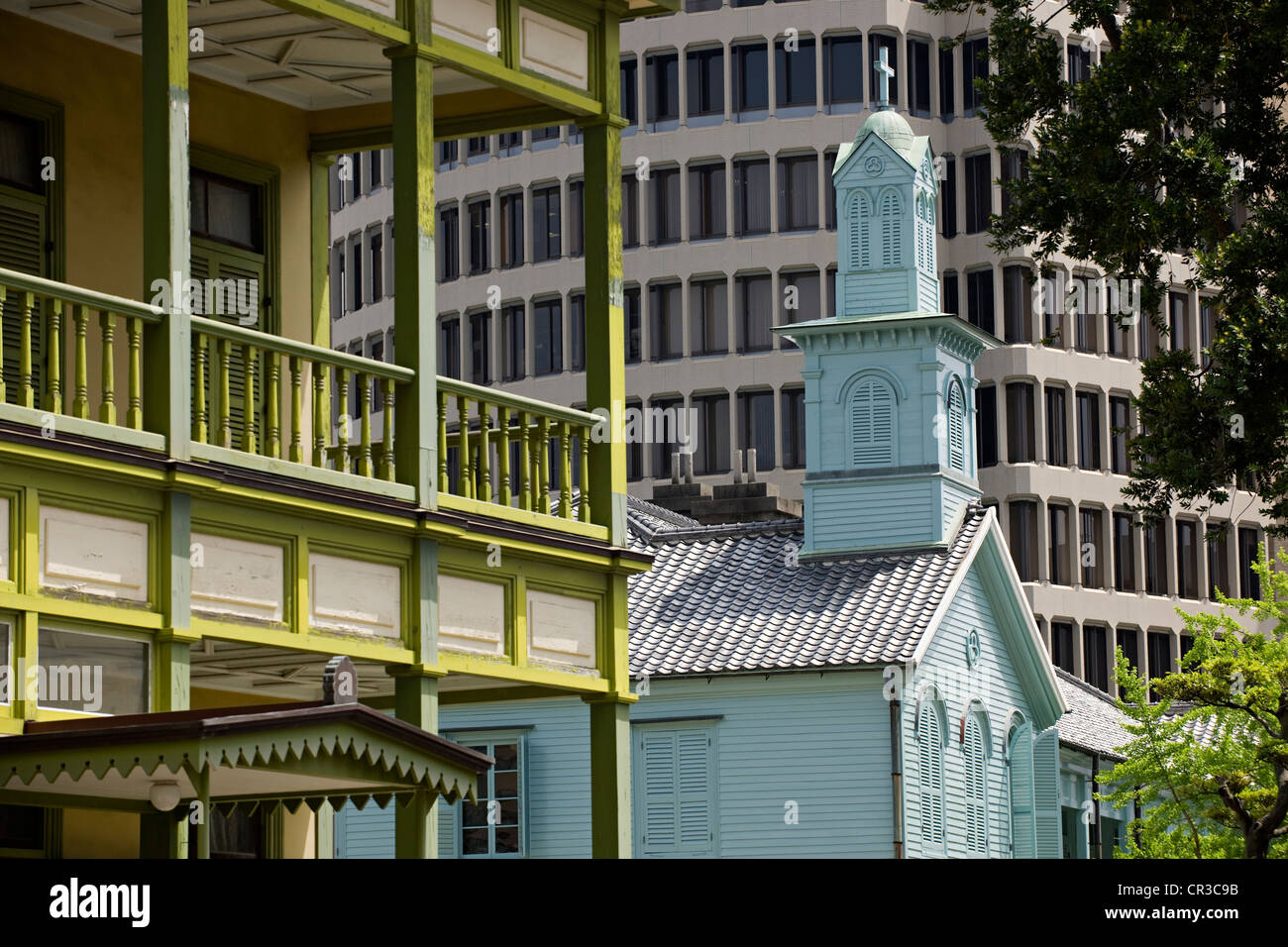 Japan, Kyushu Island, Kyushu Region, Nagasaki, Dejima, an artificial