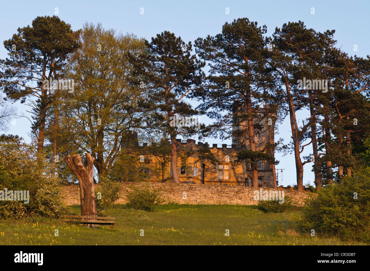 Rodborough Fort on Rodborough Common, Stroud, Gloucestershire, UK Stock Photo