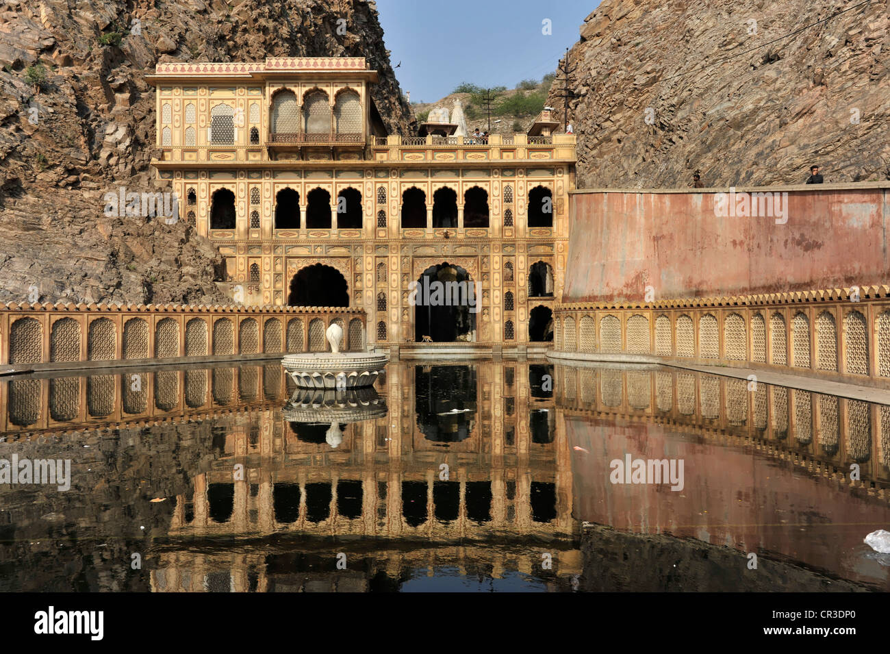 Temple, Galta Gorge, Jaipur, Rajasthan, India, Asia Stock Photo - Alamy