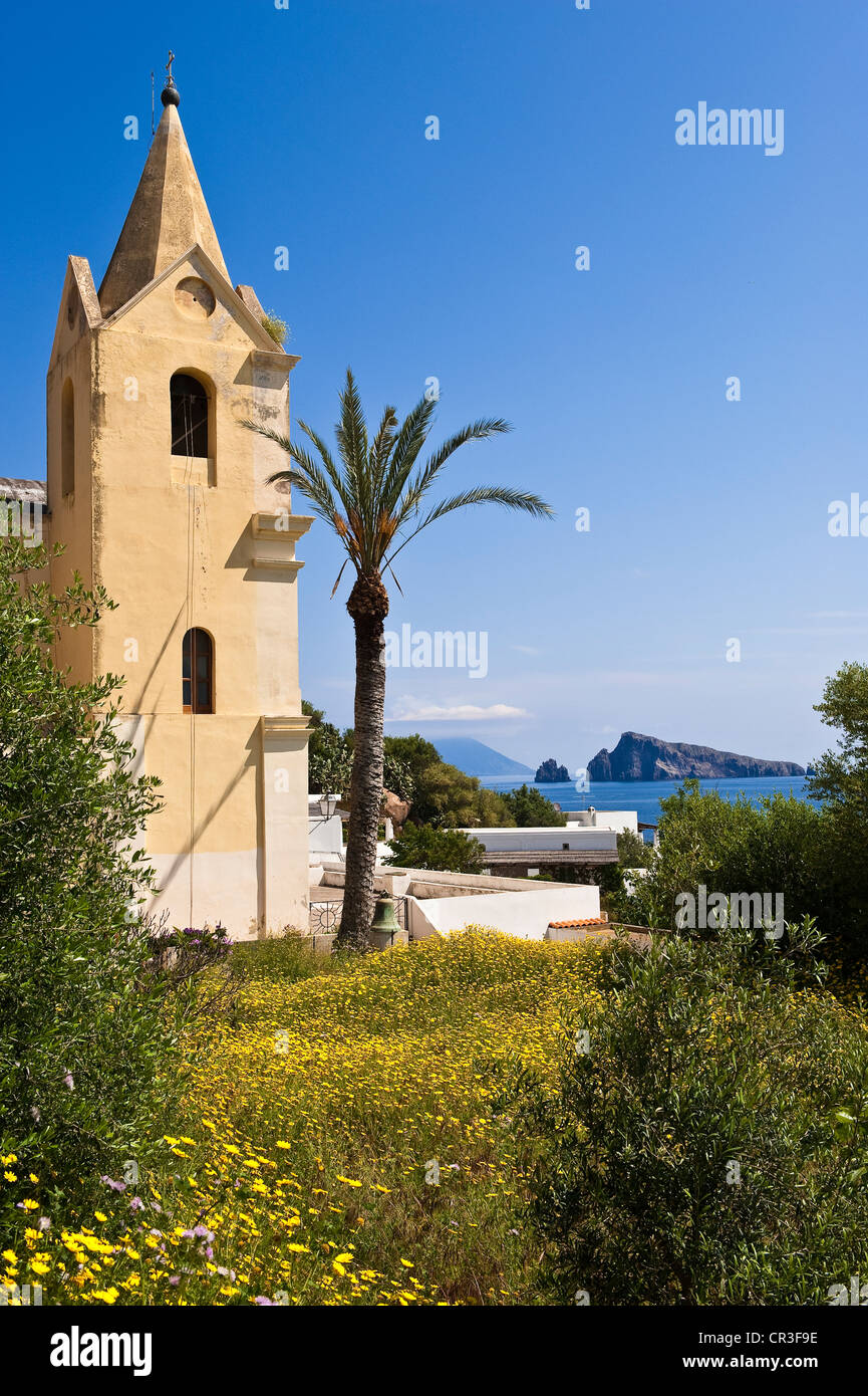 Italy Sicily Aeolian Islands UNESCO World Heritage Panarea Island 