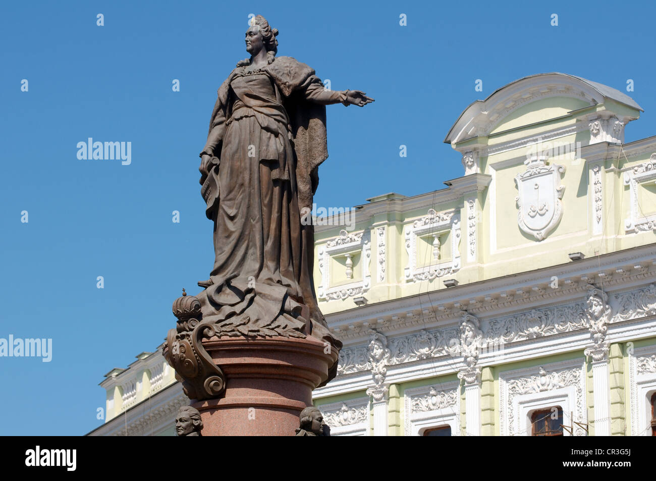 Catherine the great statue odessa hires stock photography and images