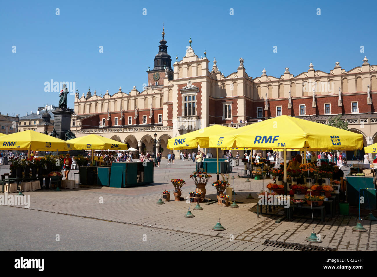 Eastern Europe Poland Krakow Cloth Hall Main Market Square Stock Photo