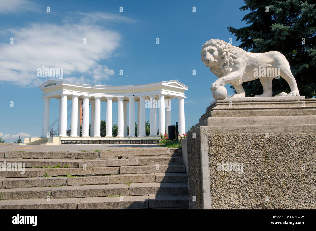 Colonnade, Odessa, Ukraine, Europe Stock Photo