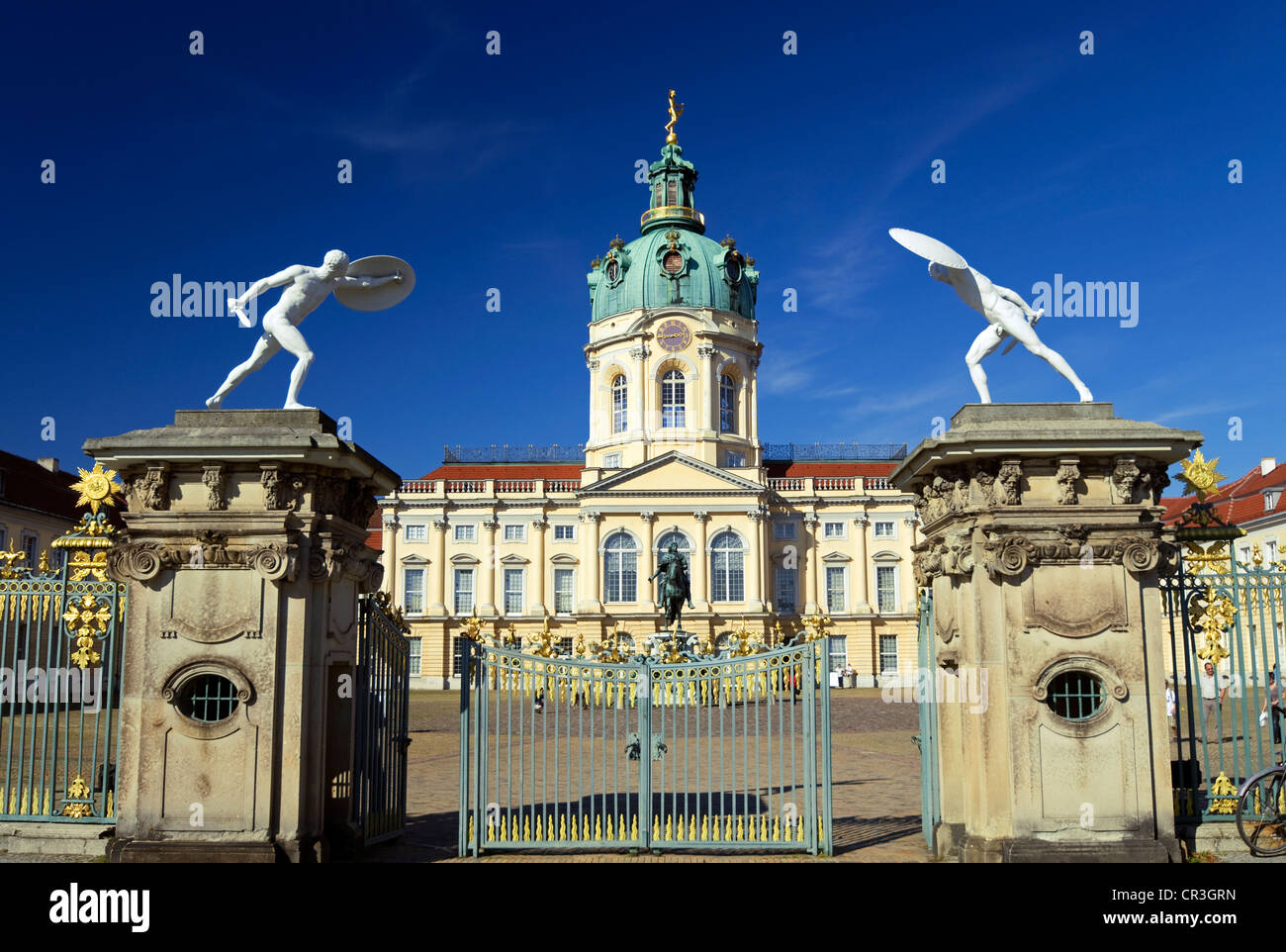 Schloss Charlottenburg Palace, Charlottenburg Wilmersdorf, Berlin, Germany, Europe Stock Photo