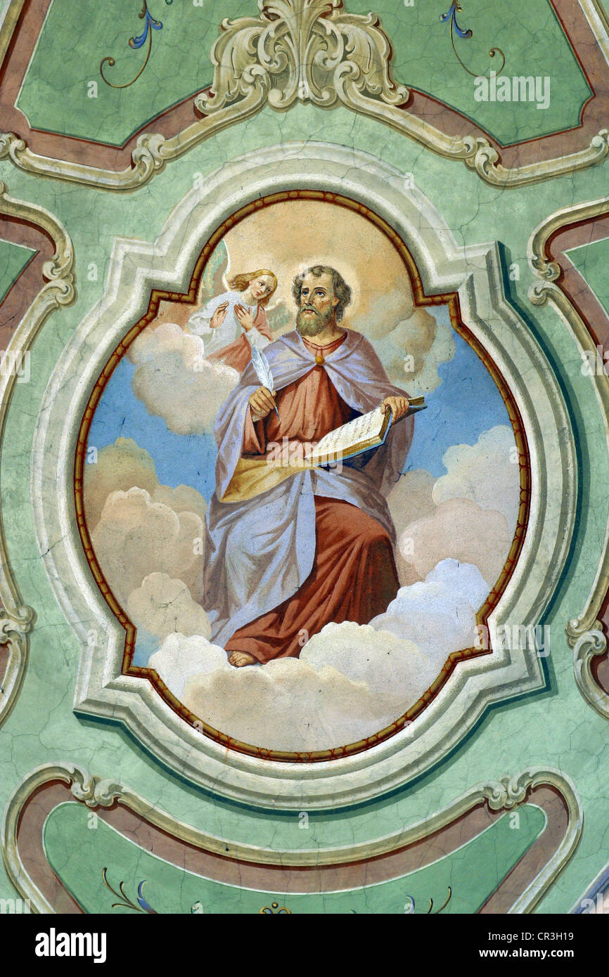 Saint Matthew the Evangelist Stock Photo