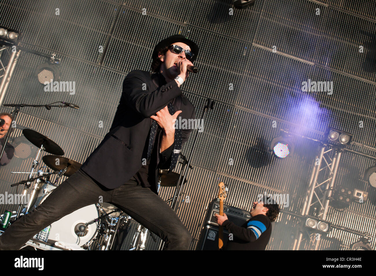 Singer Paul Smith with Maximo Park at Evolution Festival 2012 at Stock  Photo - Alamy