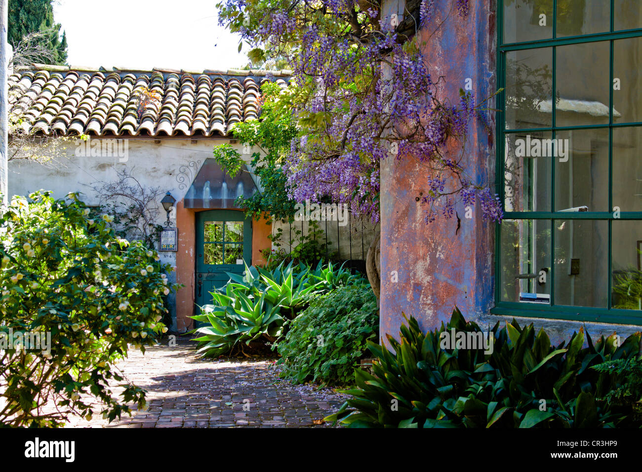 Feature of Meridian Studios in "Santa Barbara" California Stock Photo