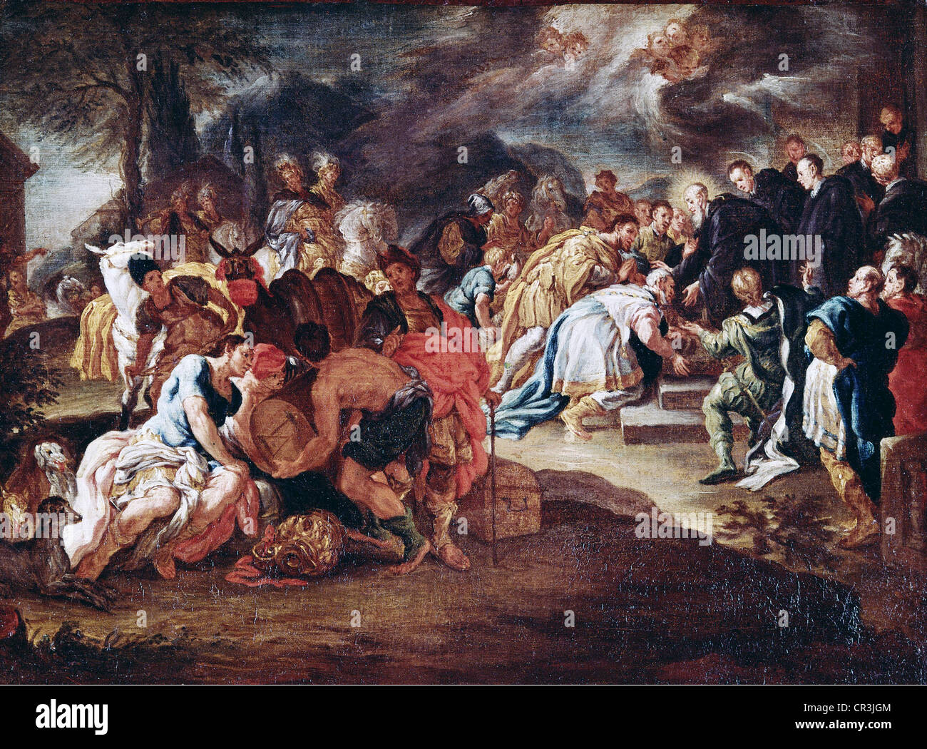 Saint benedict painting hi-res stock photography and images - Alamy