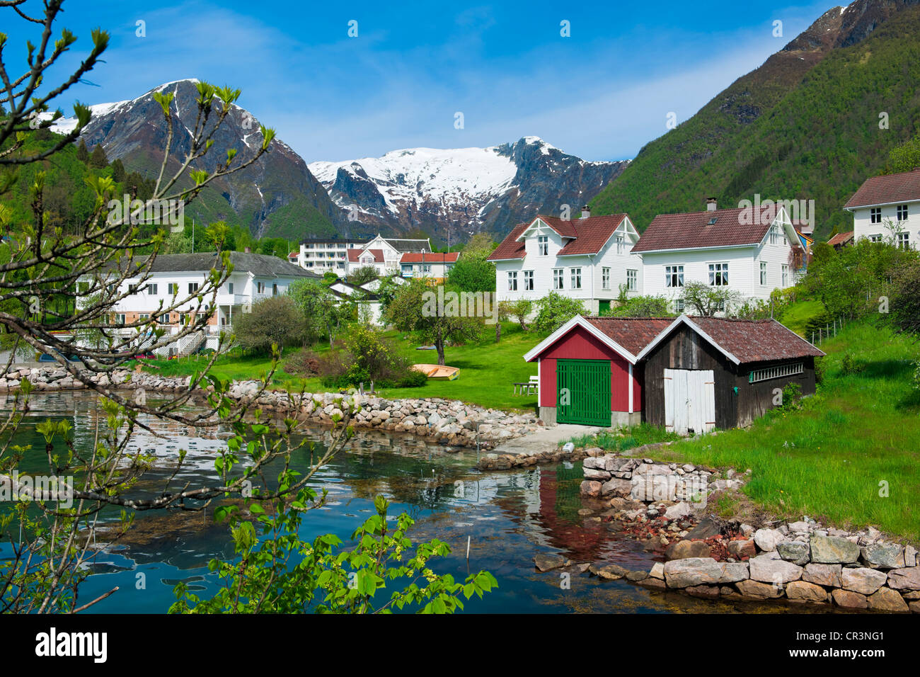 Balestrand Village High Resolution Stock Photography and Images Alamy