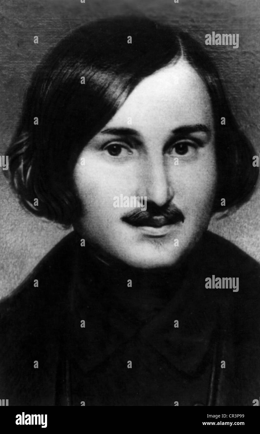 Gogol portrait hi-res stock photography and images - Alamy
