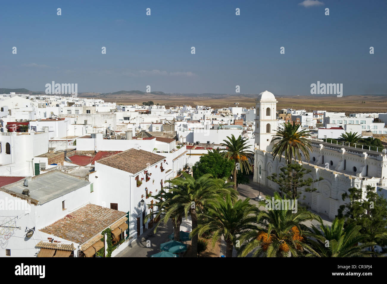 Conil De La Frontera, Spain, One Of The White Villages (Pueblos Blancos) Of  The Province Of Cadiz In Andalucia Stock Photo, Picture and Royalty Free  Image. Image 132893797.