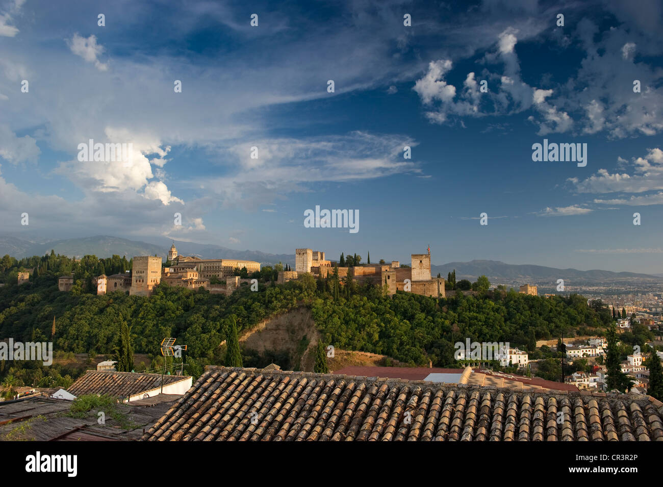 Alhambra, Granada, Andalucia, Spain, Europe Stock Photo