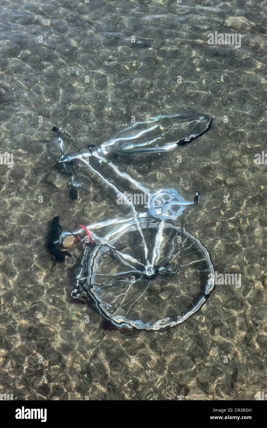 Bicycle into water new arrivals