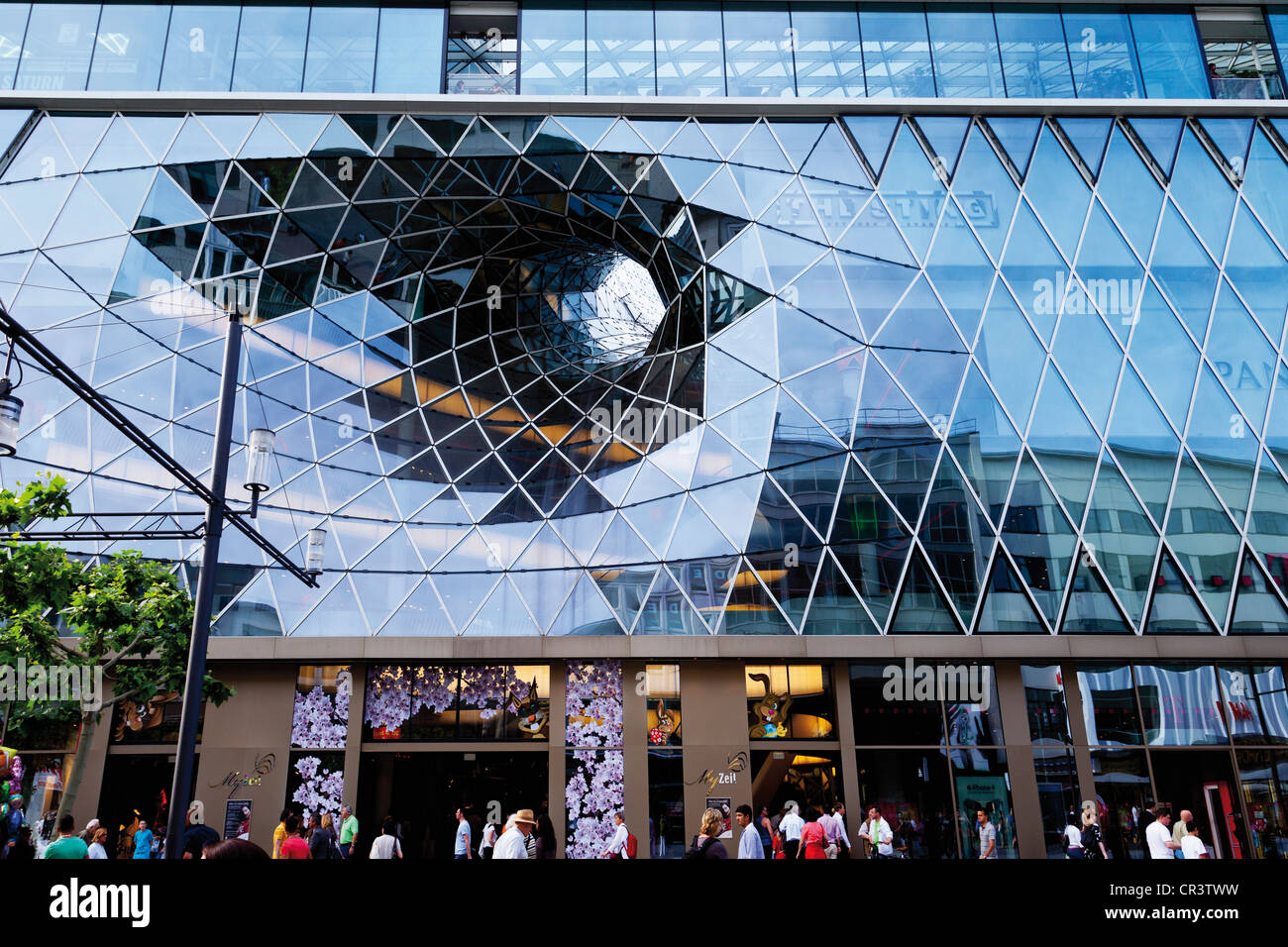 My Zeil Shopping Mall Frankfurt Am Main Hesse Germany Europe