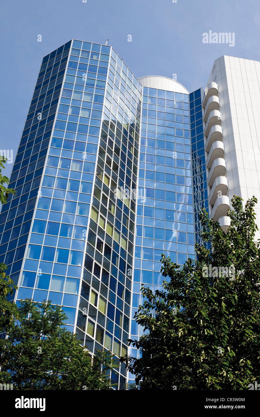 Abc International Bank High Rise Building Frankfurt Am Main Hesse Stock Photo Alamy