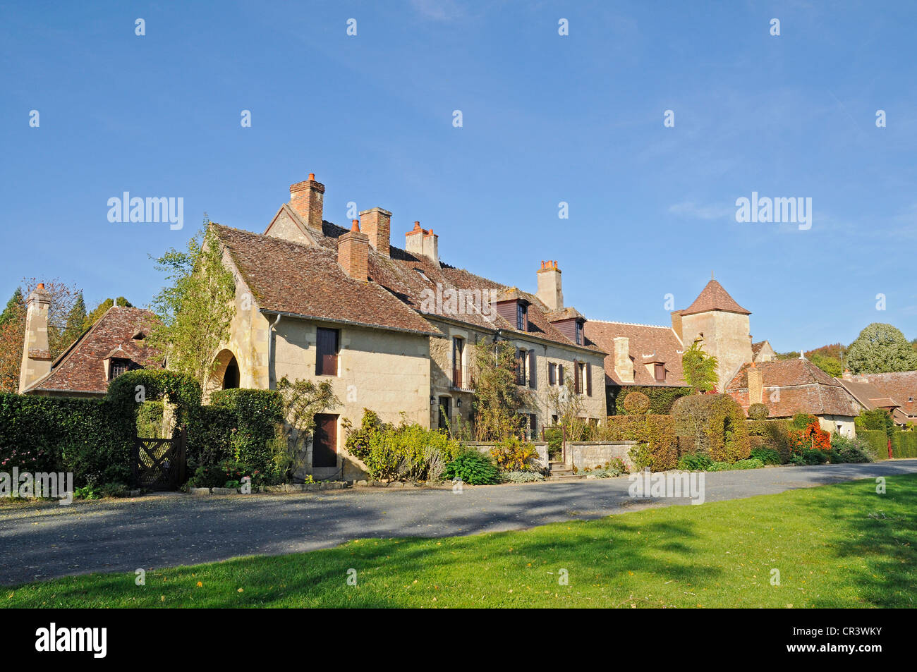 Apremont-sur-Allier, village, Bourges, Cher, Centre region, France