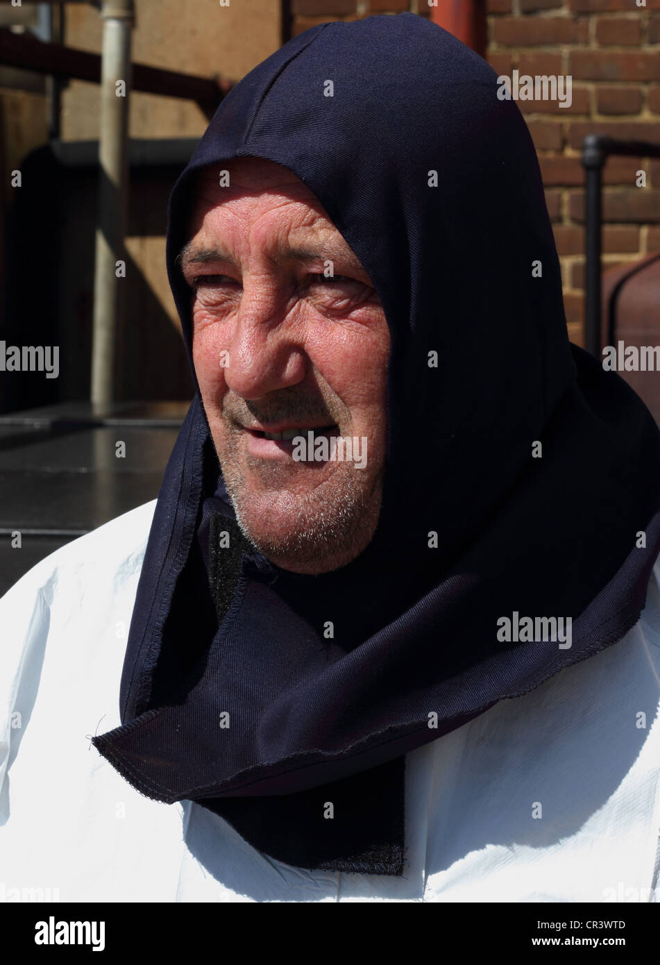 Personal protection equipment. engineer / cleaner wearing his personal