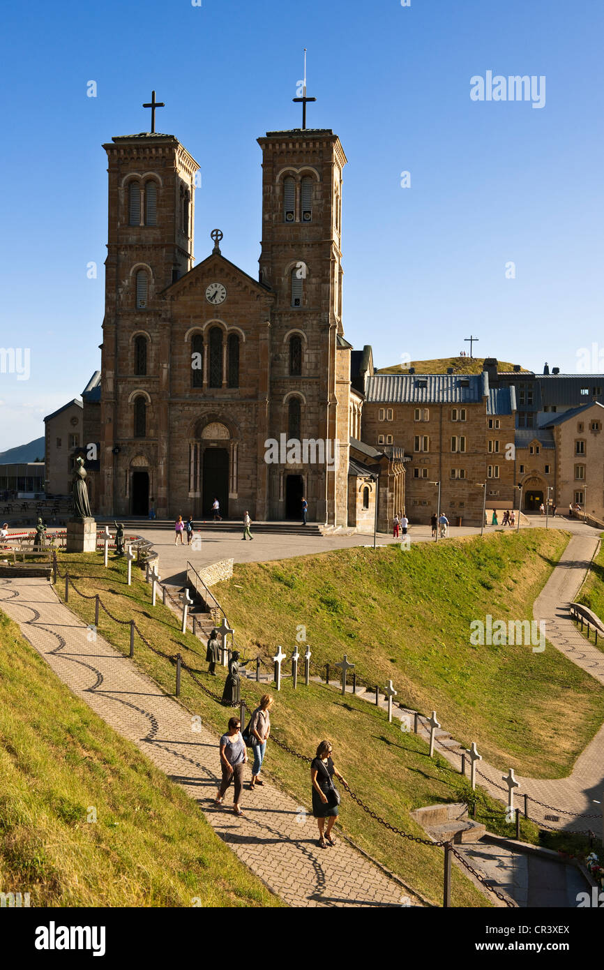 France, Isere, La Salette Fallavaux, Our Lady of La Salette Basilica