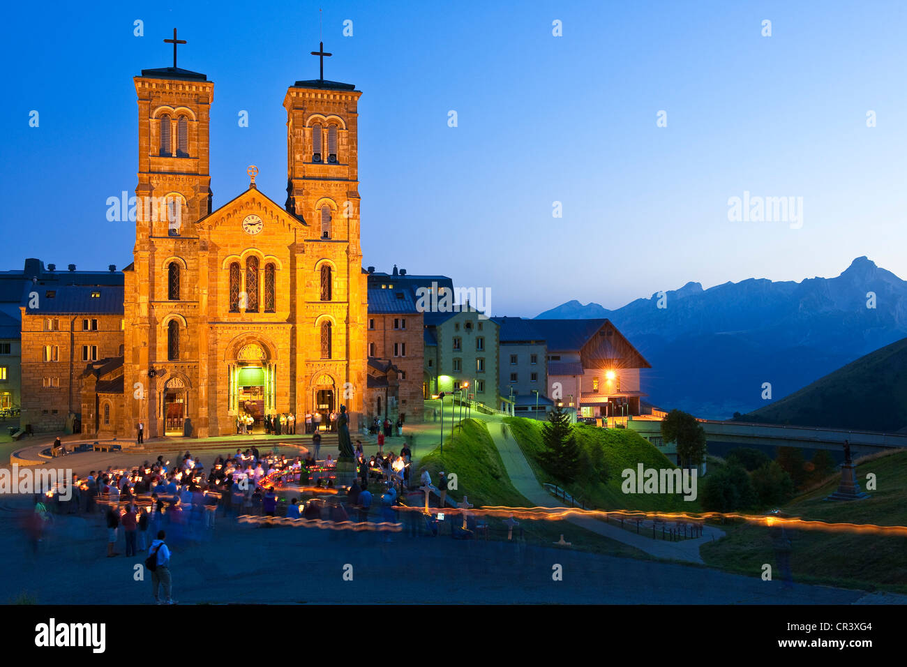 France, Isere, La Salette Fallavaux, Our Lady of La Salette Basilica