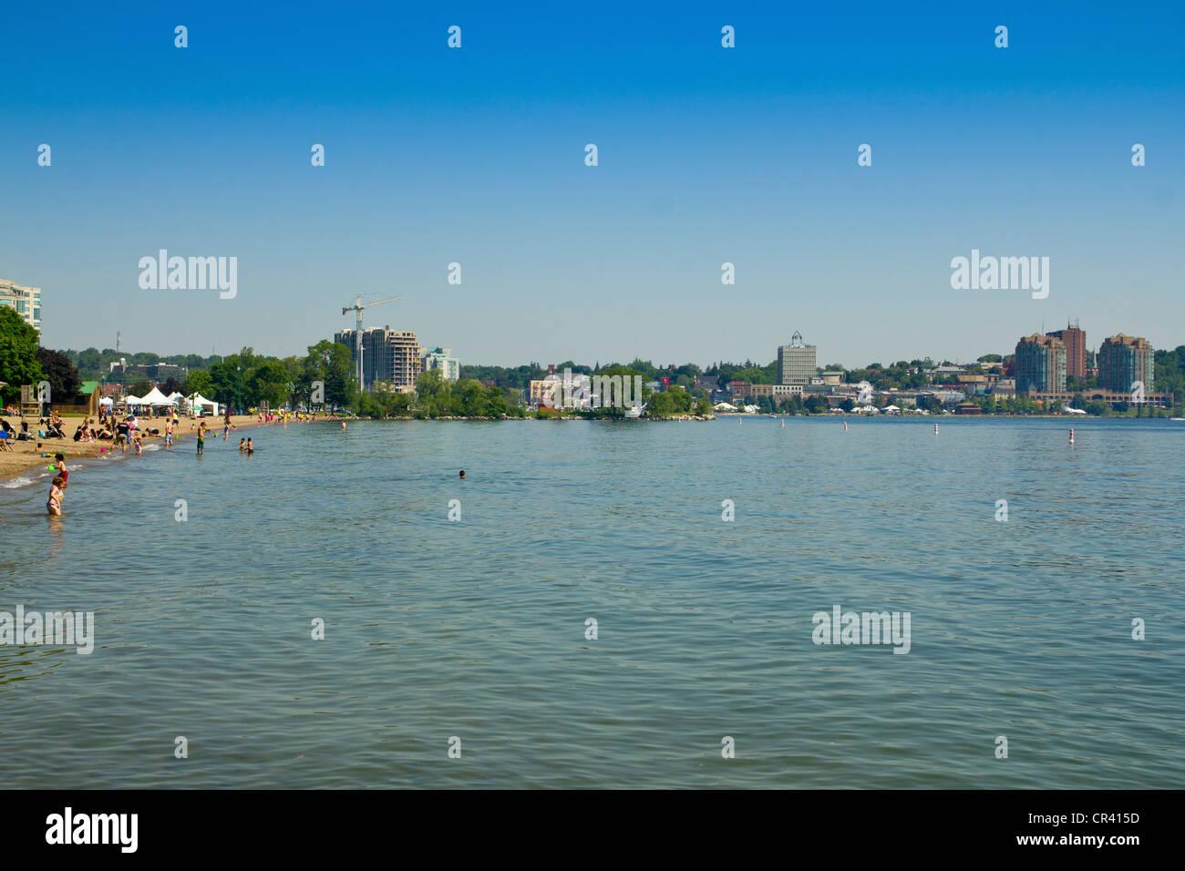 Waterfront in Barrie, Ontario, Canada Stock Photo Alamy