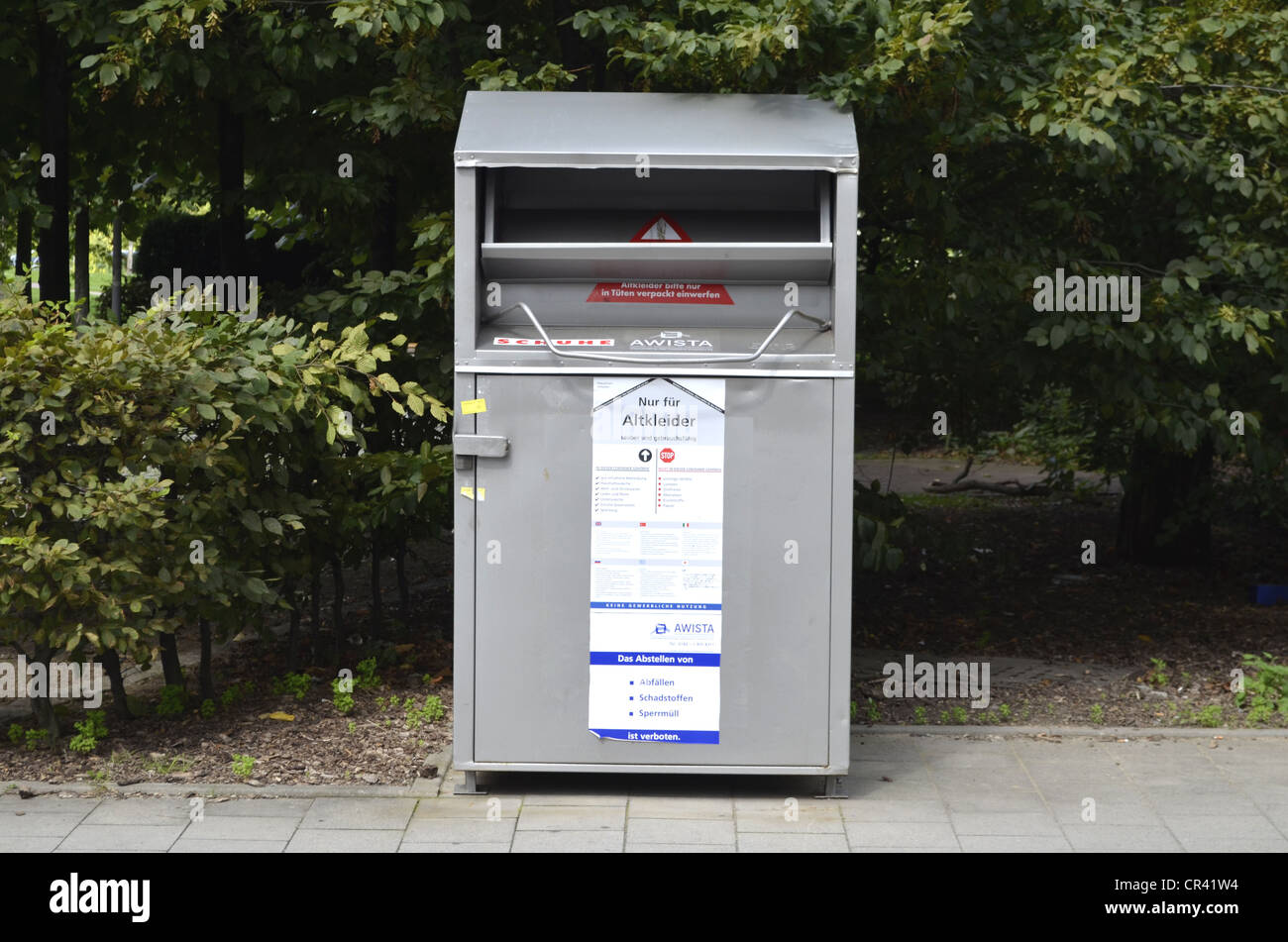Charity bin hires stock photography and images Alamy